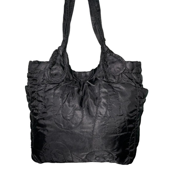Marc by Marc Jacobs Pretty Nylon Tate Tote Black Medium Shoulder Bag - Picture 5 of 13